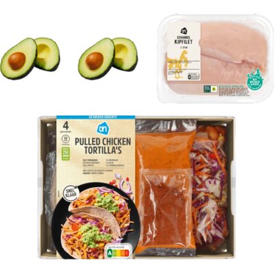 pdp-image-AH Gesneden Chicken Tortilla's Verspakket