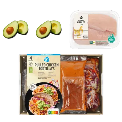 pdp-image-AH Gesneden Chicken Tortilla's Verspakket