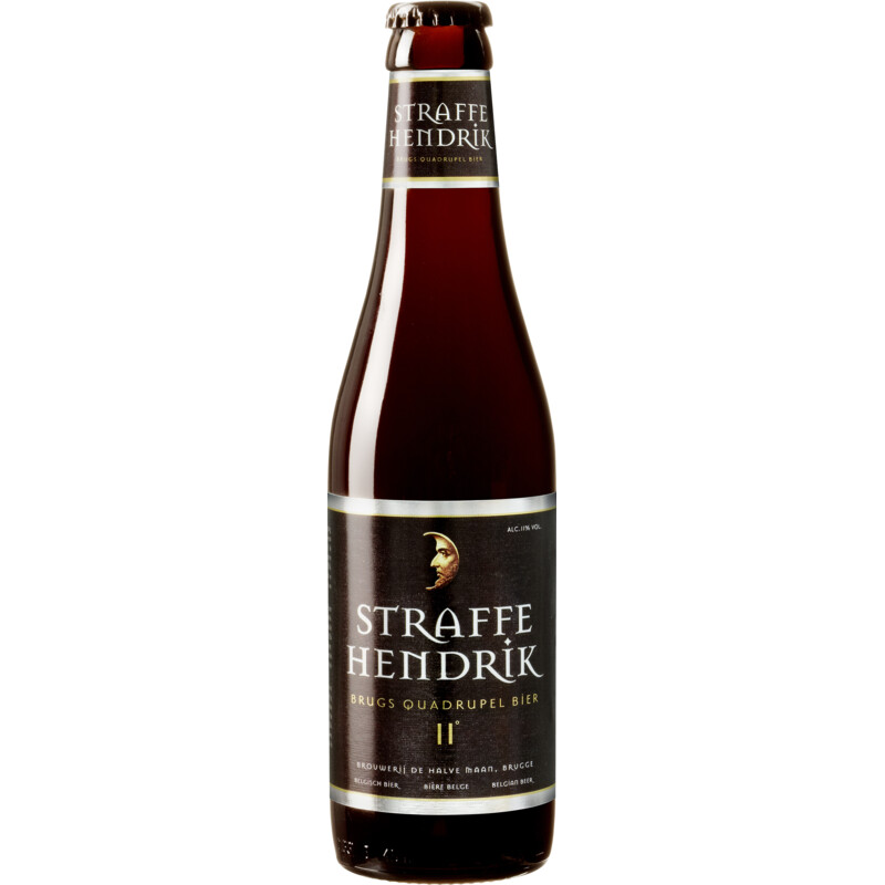 Een afbeelding van Straffe Hendrik Halve maan quadrupel
