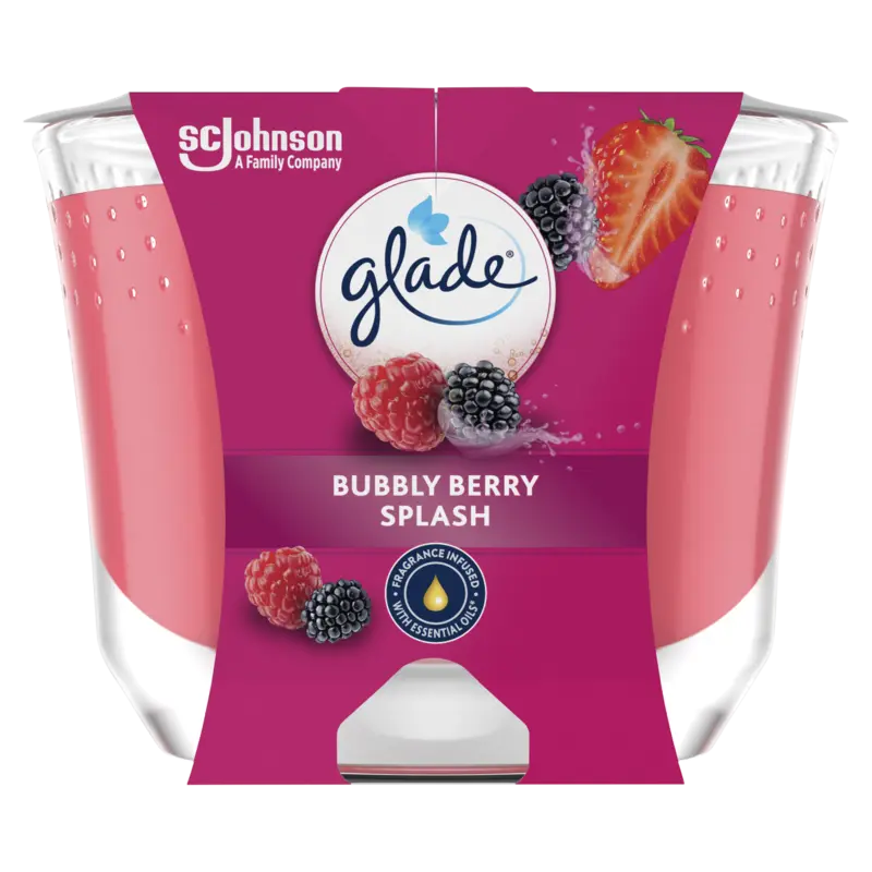Glade Geurglas bubbly berry splash raapzaadwas