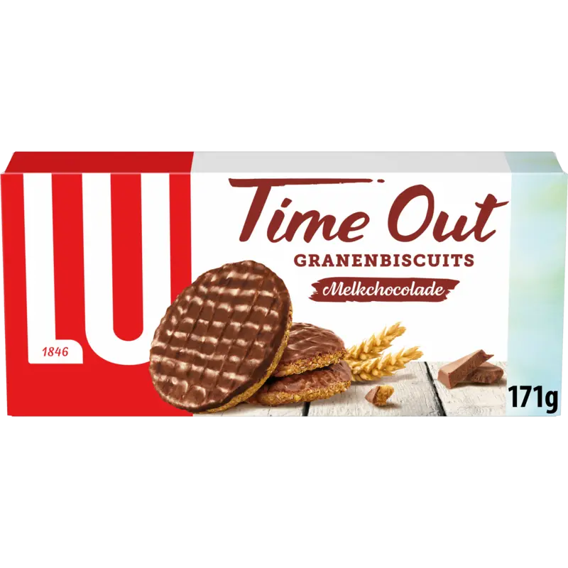 Time out granenbiscuits melkchocolade