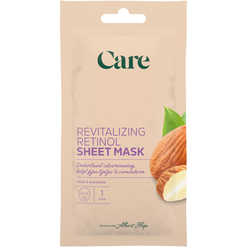 Care Revitalizing retinol sheet mask