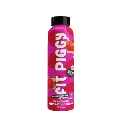 pdp-image-Fit Piggy Proteïneshake framboos witte chocolade