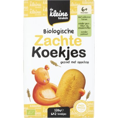 pdp-image-De Kleine Keuken Biologische zachte koekjes 6m+