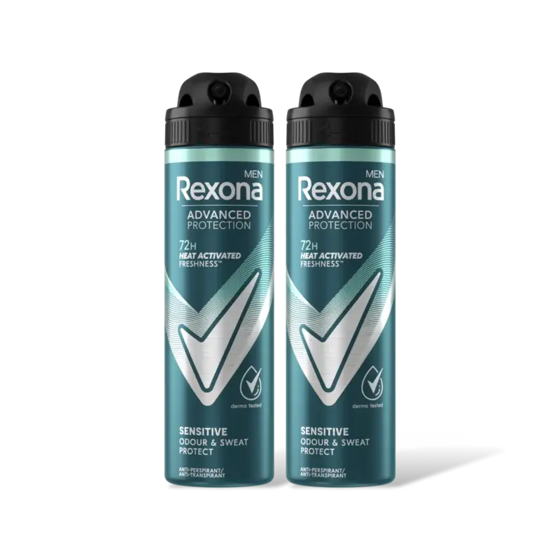 Rexona Men sensitive anti-transpirant 2-pack