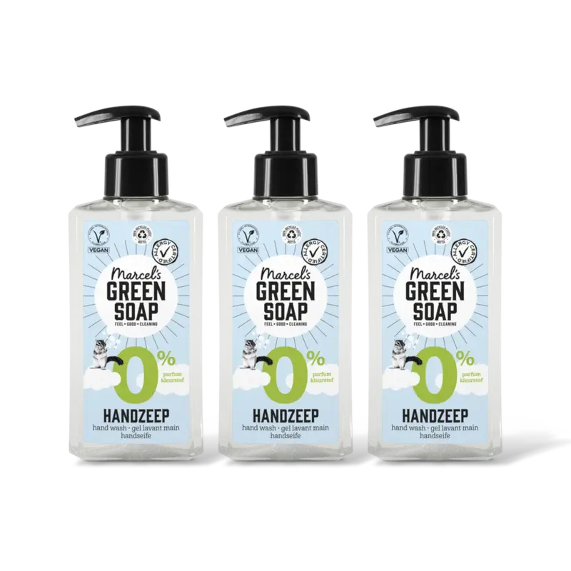Marcel's Green Soap Marcel's Green Soap Handzeep 0% 3-pack