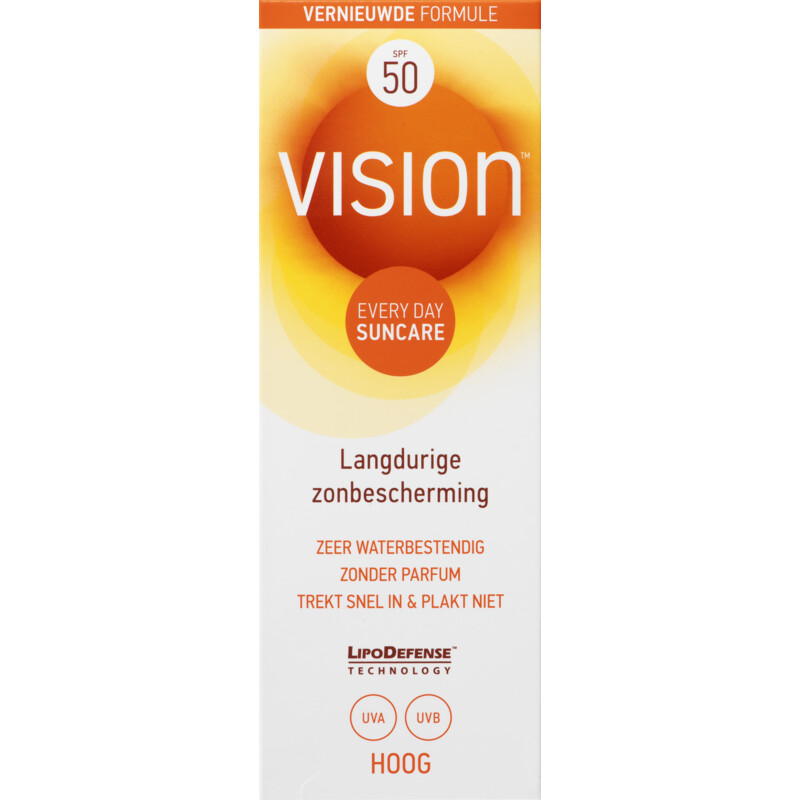 Een afbeelding van Vision Every day suncare zonbescherming spf50