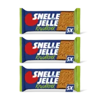 Snelle Jelle Snelle Kruidkoek naturel 5-pack 3-pack