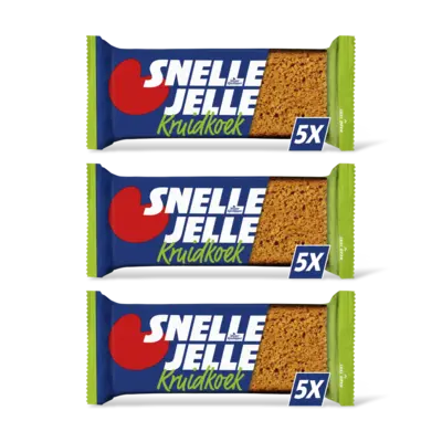 pdp-image-Snelle Jelle Snelle Kruidkoek naturel 5-pack 3-pack