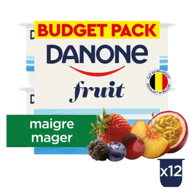 pdp-image-Danone Fruit magere yoghurt mix x12 bel