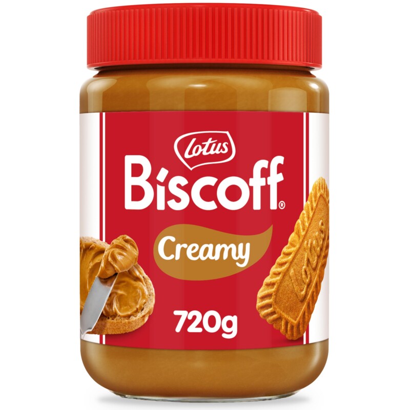 Een afbeelding van Lotus Biscoff Speculoos pasta creamy