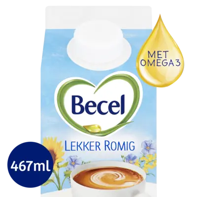 pdp-image-Becel Romig voor in de koffie