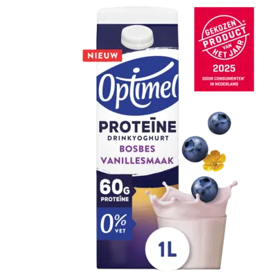 pdp-image-Optimel Drinkyoghurt protein bosbes vanille