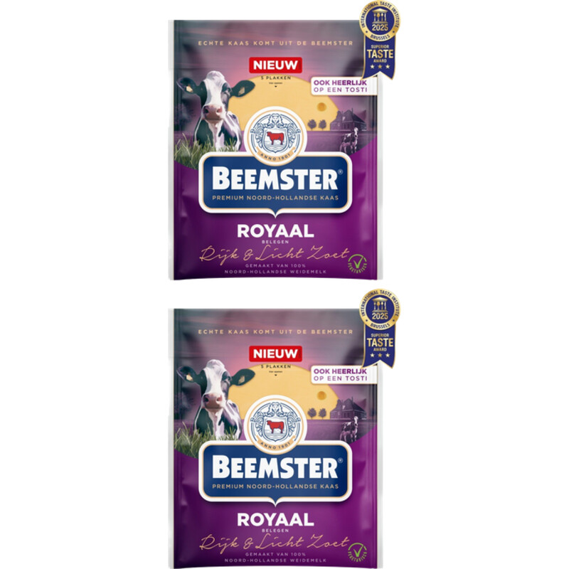 Een afbeelding van Beemster Royaal belegen plakken 2-pack