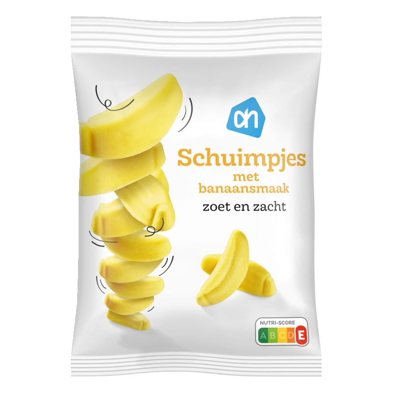 Schuimpjes met banaansmaak