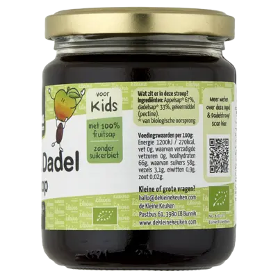 pdp-image-De Kleine Keuken Biologische appel & dadel stroop kids