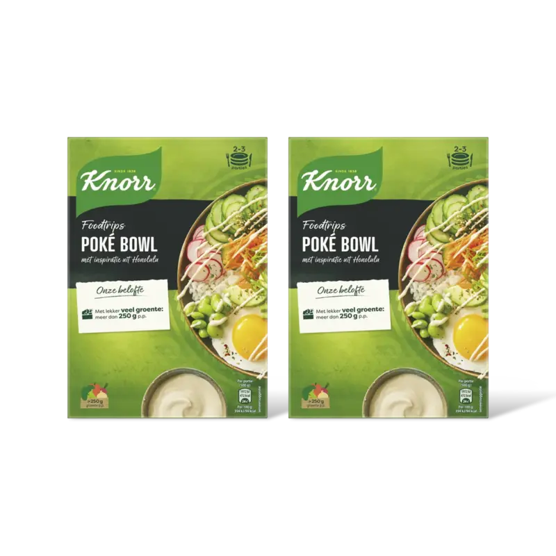 Knorr Foodtrips poke bowl 2-pack