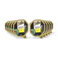 Sheba Finesse mousse-zachte pate kip 10-pack