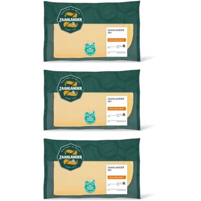 pdp-image-AH Zaanlander Jong belegen 48+ plakken 3 pack