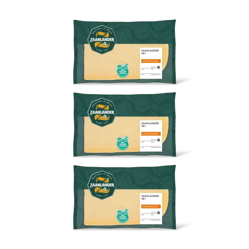 AH Zaanlander Jong belegen 48+ plakken 3-pack