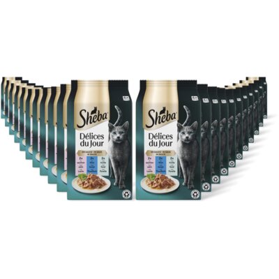 pdp-image-Sheba Delices in saus tonijn & kabeljauw 22pck