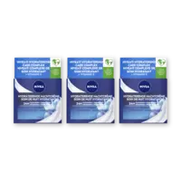 NIVEA Hydraterende nachtcreme norm huid 3-pack