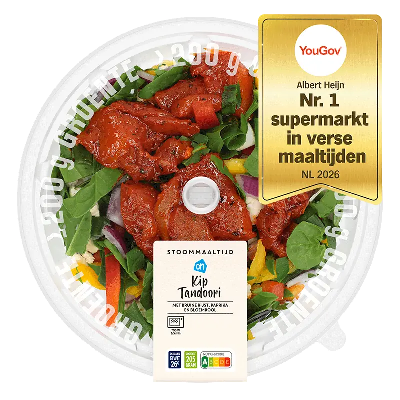 AH Stoommaaltijd kip tandoori