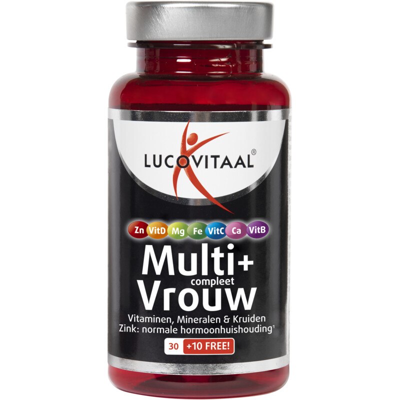 Een afbeelding van Lucovitaal Multi vrouw tabletten