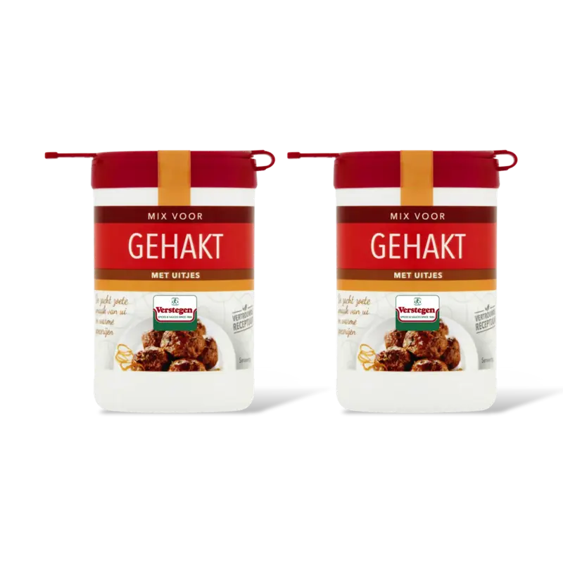 Kruidenmix voor gehakt met uitjes 2-pck