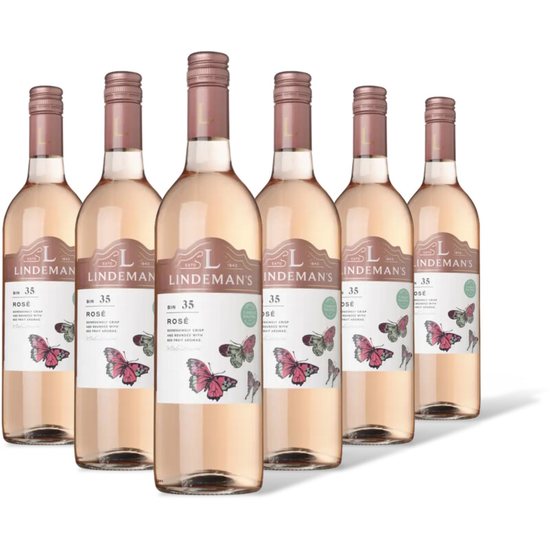 Lindeman's Bin 35 rosé 6 flessen