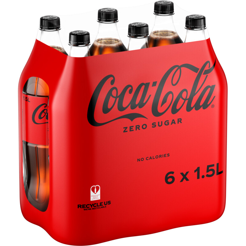Een afbeelding van Coca-Cola Zero 6petfl BEL
