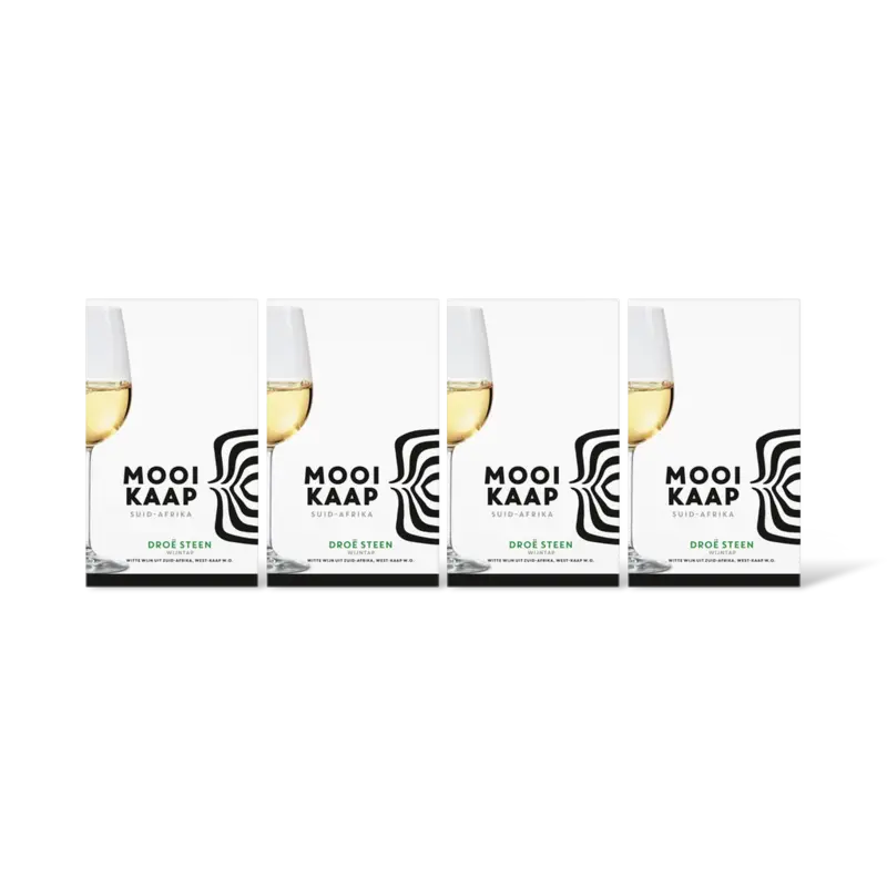 Mooi Kaap Droge Steen Wijntap 4-pack
