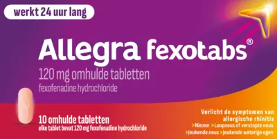 pdp-image-Allegra Fexotabs 120mg omhulde tabletten