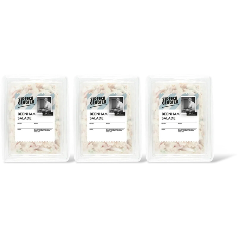 Streeckgenoten Beenhamsalade 3-pack