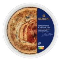 AH Excellent Quiche geroosterde rode ui met spek