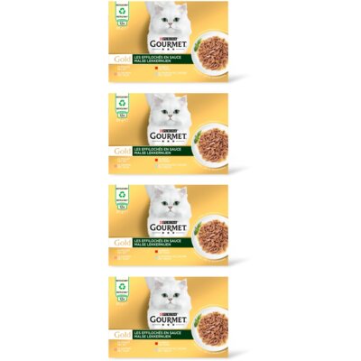 pdp-image-Gourmet Gold malse lekkernijen kip zalm rund 4pk