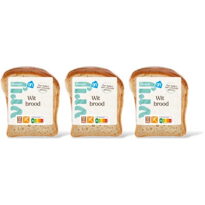 pdp-image-AH Glutenvrij Wit brood half 3-pack