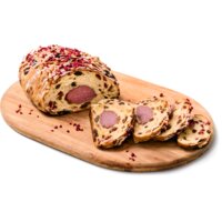 Een afbeelding van AH Excellent Luxe stol framboos witte chocolade