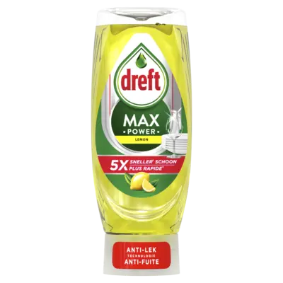 pdp-image-Dreft Max power vloeibaar afwasmiddel citroen