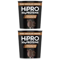HiPRO Protein mousse dark chocolate 2-pack