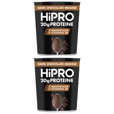 pdp-image-HiPRO Protein mousse dark chocolate 2-pack