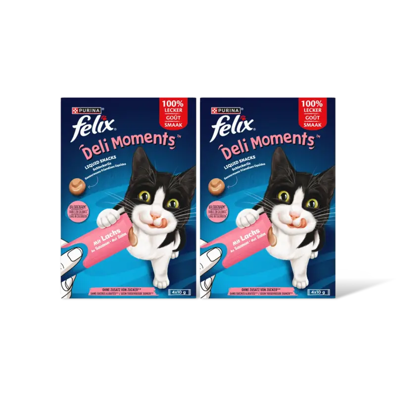 Felix Deli moments liquid snacks zalm 2-pack