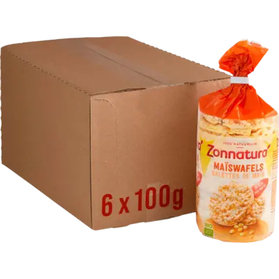 pdp-image-Zonnatura Maïswafels 6-pack