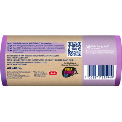 pdp-image-Swirl Vuilniszakken lavendeldroom 10 liter