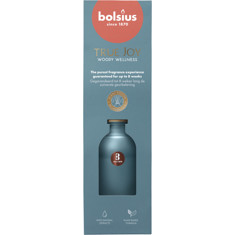 Een afbeelding van Bolsius Geurverspreider true joy woody wellness