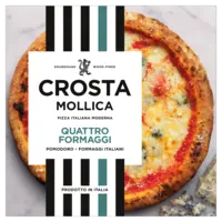 Crosta Mollica Pizza quattro formaggi
