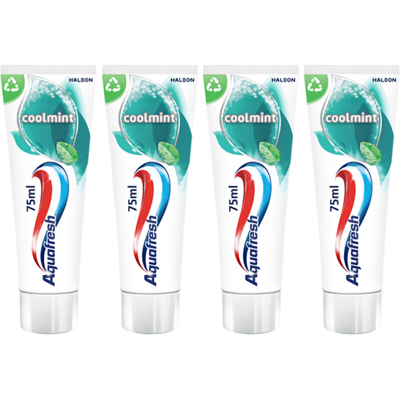 Een afbeelding van Aquafresh Cool mint 4-pack