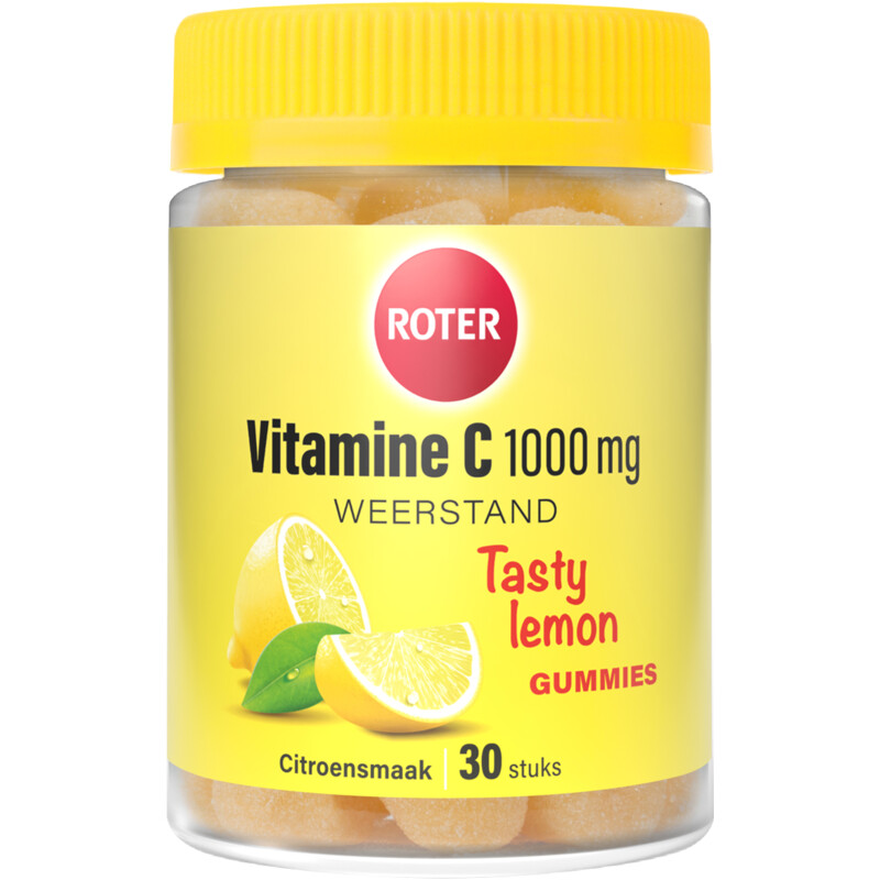 Een afbeelding van Roter Vitamine C 1000mg citroen gummies