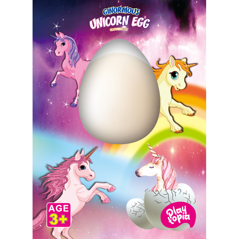 Playtopia Groei ei unicorn