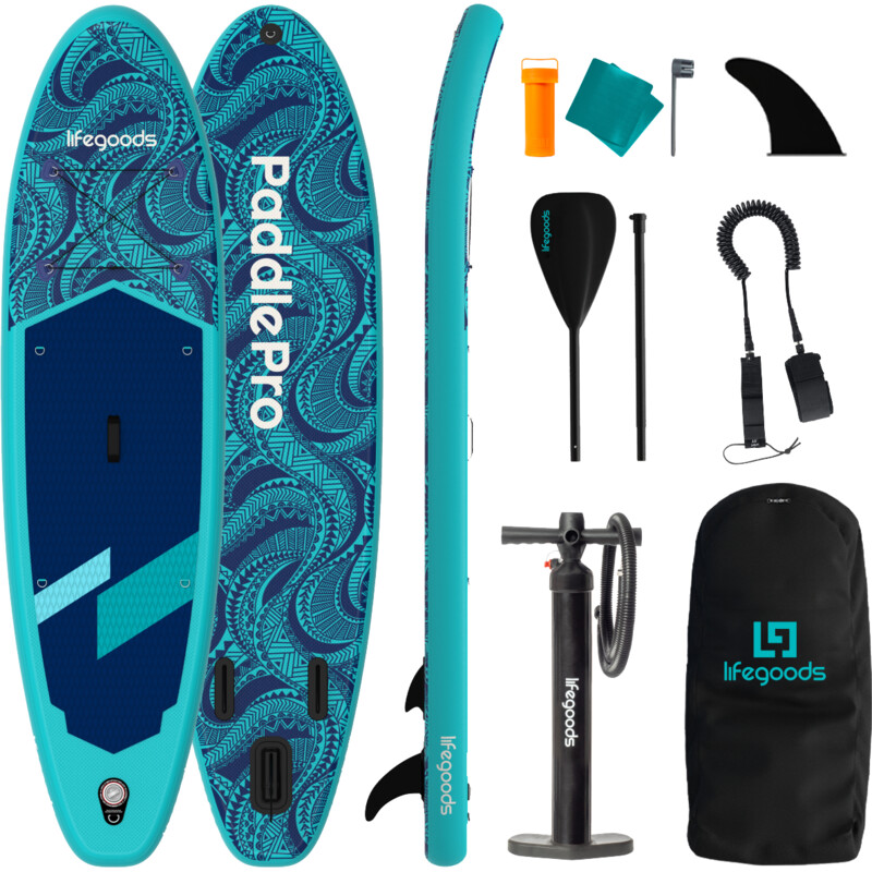 Lifegoods Sup board basic allround 1 tribal blue